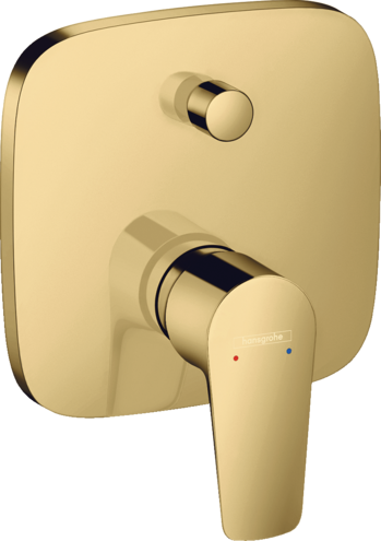 Single Lever Manual Bath Mixer With Integrated Backflow Prevention