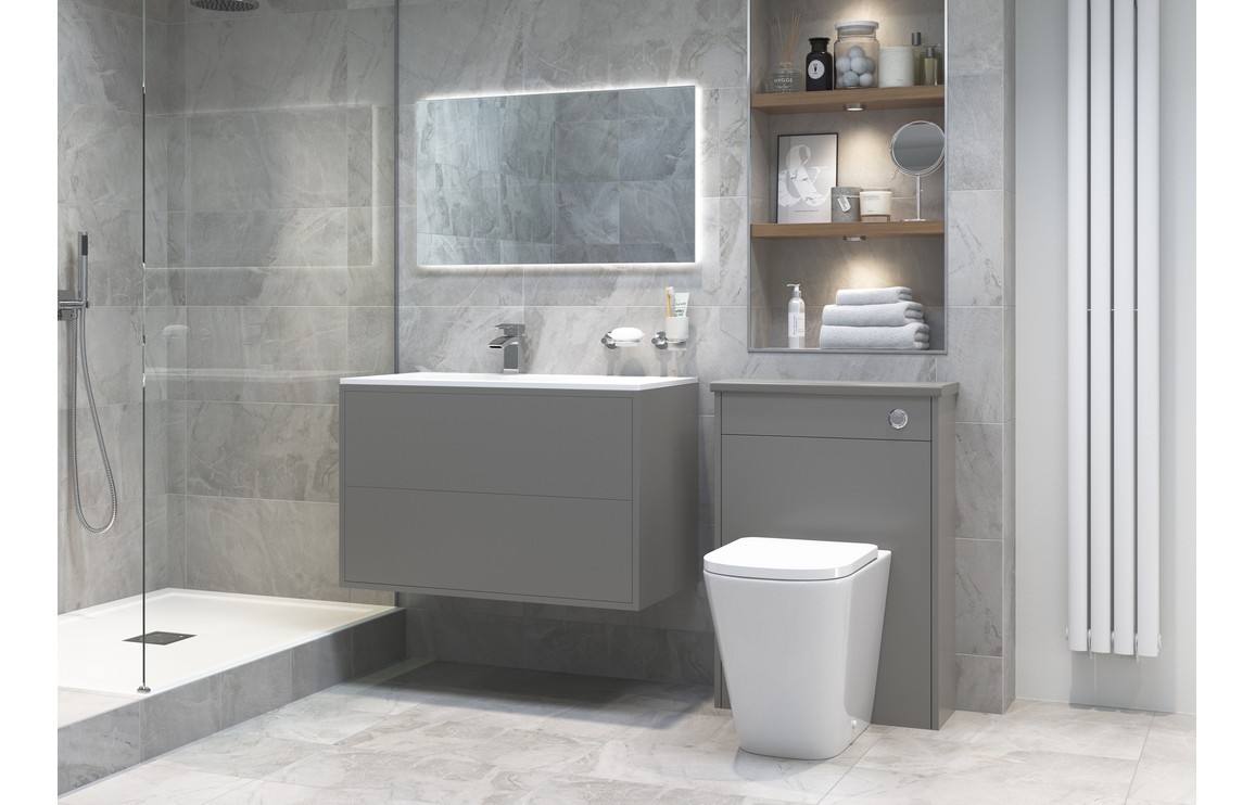 Raymond Rimless Back To Wall Comfort Height WC & S/C Seat