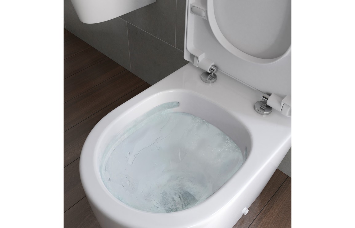 Colins Rimless Wall Hung WC & S/C Seat