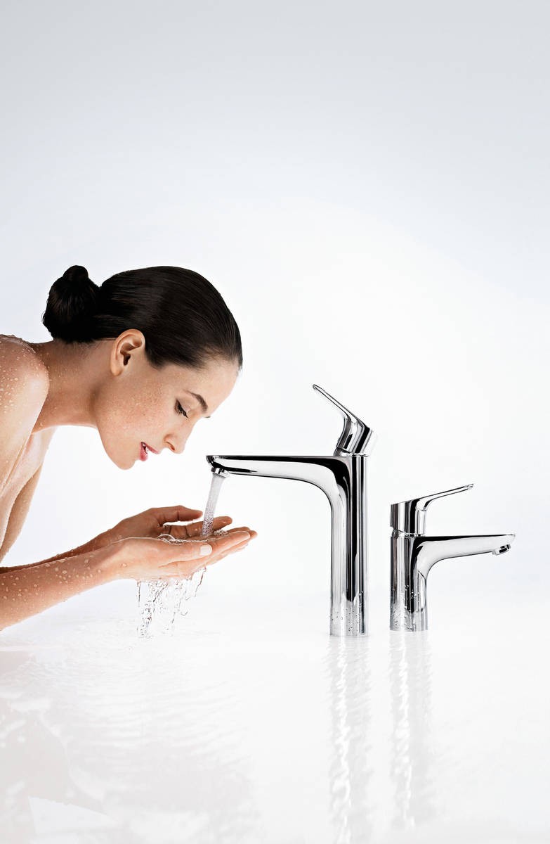 Focus Single lever basin mixer 190