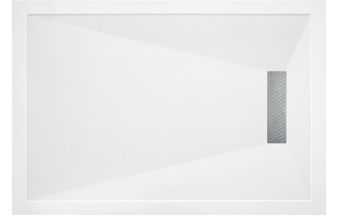 25mm Linear Slim Rectangular Tray & Waste