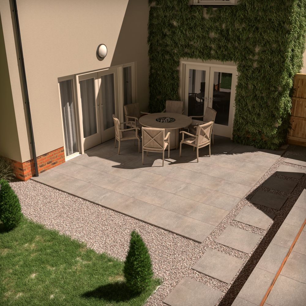 FASHION STONE LIGHT GREY 60X60 20MM